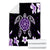 Hawaiian Violet Turtle Plumeria Premium Blankets AH - Polynesian Pride