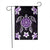 Hawaiian Violet Turtle Plumeria Flag AH - Polynesian Pride