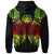 Hawaii Hoodie Polynesian Lion Head Reggae Style - Polynesian Pride