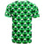 Hawaii Custom T Shirt Green Hawaiian Tribal Seamless Pattern Basic Style - Polynesian Pride