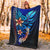 Hawaii Premium Blanket - Vintage Tribal Mountain - Polynesian Pride