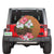 Hibiscus Flower Polynesia Spare Tire Cover AH Black - Polynesian Pride
