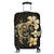 Hibiscus Plumeria Mix Polynesian Turtle Luggage Covers - AH Black - Polynesian Pride