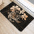 Hibiscus Plumeria Mix Polynesian Turtle Door Mat Orange AH - Polynesian Pride