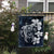 Hibiscus Plumeria Mix Polynesian Turtle Flag Gray - AH - Polynesian Pride