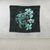 Hibiscus Plumeria Mix Polynesian Turtle Tapestry Turquoise - AH - Polynesian Pride