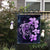 Hibiscus Plumeria Mix Polynesian Turtle Flag Violet - AH - Polynesian Pride