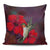 Hibiscus Hummingbird Pillow Covers One Size Zippered Pillow Case 18"x18"(Twin Sides) Black - Polynesian Pride