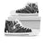 Yap State High Top Shoes - Cross Style Unisex White - Polynesian Pride