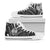 Guam High Top Shoes - Cross Style Unisex White - Polynesian Pride