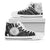 Palau High Top Shoes - Cross Style Unisex White - Polynesian Pride