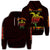 Hawaii Turtle Polynesian Hoodie Cool AH Unisex Black - Polynesian Pride