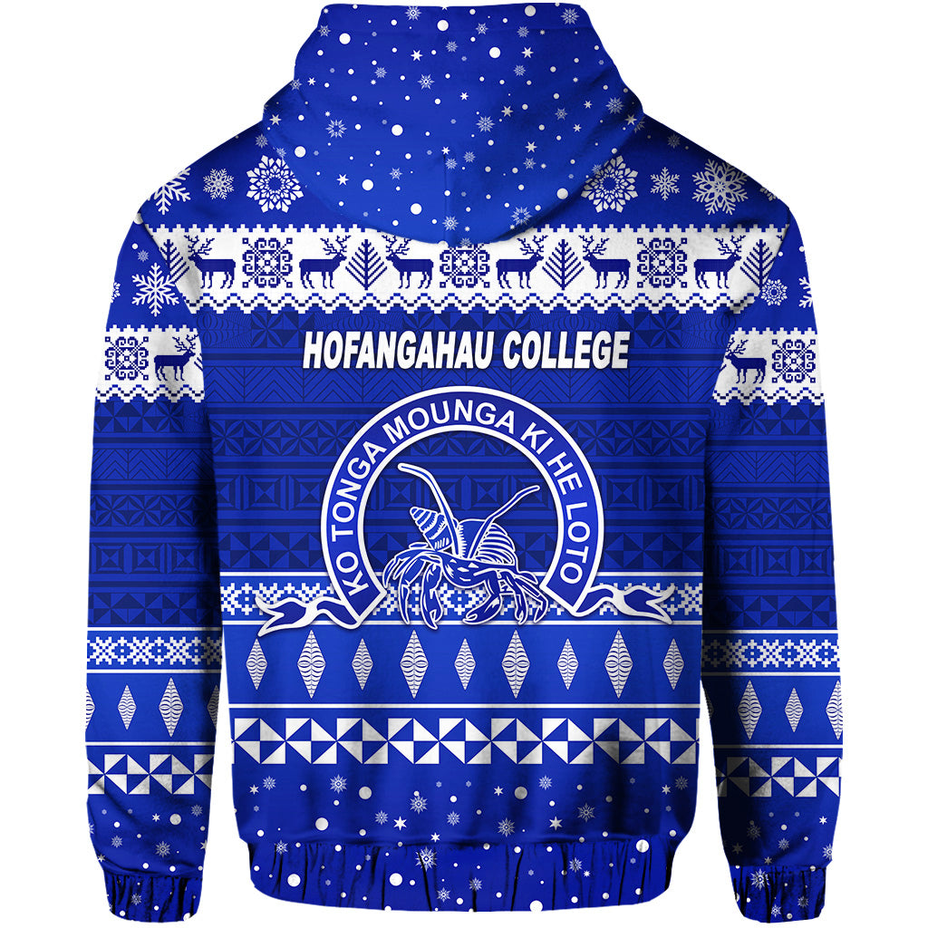 Hofangahau College Christmas Hoodie Simple Style LT8 - Polynesian Pride