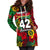 Vanuatu Yumi 42 Hoodie Dress LT6 Black - Polynesian Pride