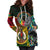 Vanuatu Mix Maori And Aboriginal Hoodie Dress LT6 Art - Polynesian Pride