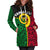 Vanuatu Hoodie Dress Polynesian Patterns Mix Flag LT6 - Polynesian Pride