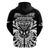 Aotearoa Silver Fern Rugby Sevens Hoodie Maori Tribal All Black LT9 - Polynesian Pride