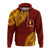 Custom Tonga Kolisi Beulah Hoodie BAC We Are One LT7 Hoodie Maroon - Polynesian Pride