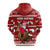 New Zealand Xmas Hoodie Mere Kirihimete Santa With Kiwi Bird LT7 - Polynesian Pride