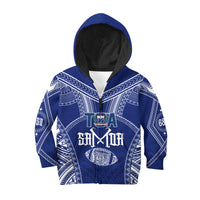 Personalised Toa Samoa Hoodie KID 685 USO Forever LT7 - Polynesian Pride