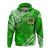 Saineha High School Tonga Hoodie Kupesi Style Ver01 LT7 Pullover Hoodie Green - Polynesian Pride