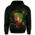 Hawaii Warrior Hibiscus Polynesian Hoodie Flo Style - Polynesian Pride