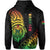 Custom Vanuatu Rugby Hoodie Turtle Color - Polynesian Pride