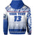 Custom Manu Samoa Rugby Zip Hoodie Impressive Version Custom Text and Number - Polynesian Pride