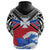 Custom Wallis and Futuna Rugby Zip Hoodie Spirit - Polynesian Pride