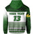 Custom Cook Islands Rugby Hoodie Impressive Version Custom Text and Number - Polynesian Pride