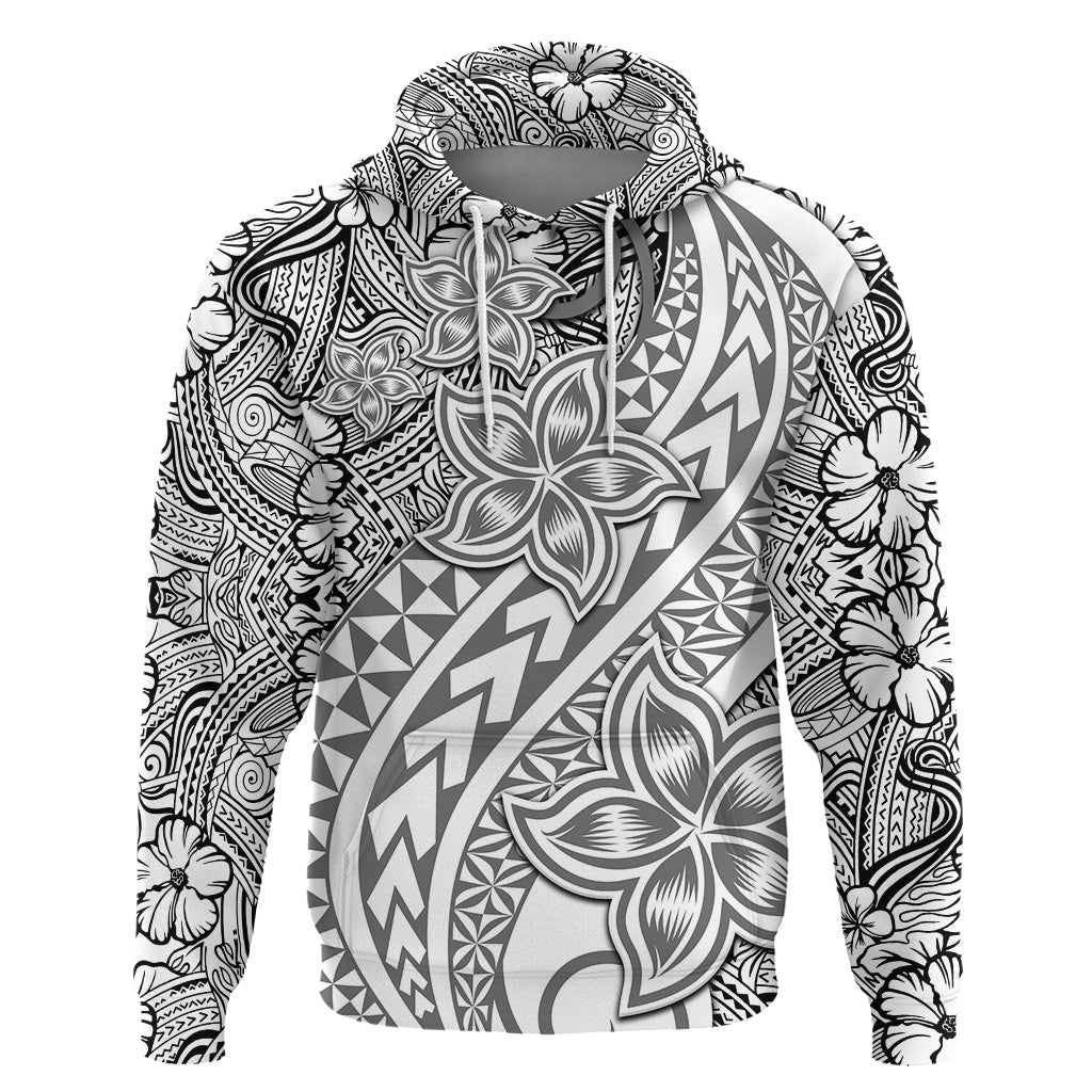 Traditional Polynesian Tribal Tattoo Retro Couple Hoodie Grey LT9 - Polynesian Pride