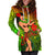 (Custom Personalised) Hawaii Hula Girl Reggae Hoodie Dress - LT2 - Polynesian Pride