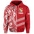 Tonga Rugby Hoodie Rustic Unisex Red - Polynesian Pride