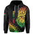 Custom Vanuatu Rugby Hoodie Turtle Color Unisex Black - Polynesian Pride