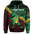 Custom Vanuatu Rugby Hoodie Dab Trend Creative Unisex Green - Polynesian Pride