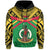 Custom Vanuatu Hoodie Simple Coat of Arms Rugby Unisex Green - Polynesian Pride