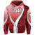 Tonga Rugby Hoodie Confident Polynesian Unisex Red - Polynesian Pride