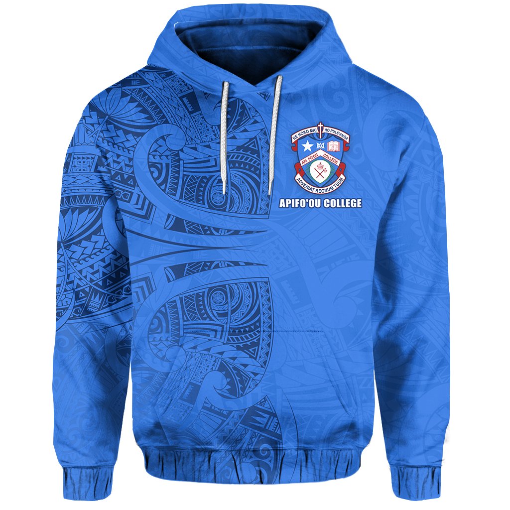 APIFOOU COLLEGE Hoodie Blue Sky Unisex Blue - Polynesian Pride