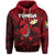 Tonga Rugby Hoodie Dab Trend Creative Unisex Red - Polynesian Pride