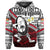 Fiji Rugby Hoodie Tapa Cloth Dab Trend Creative Red Unisex Red - Polynesian Pride