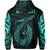 Hawaii Hook Polynesian Turquoise Maui Hoodie - Polynesian Pride