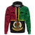 Vanuatu Hoodie Tribal Vanuatu Coat of Arms Flag Style LT9 Pullover Hoodie Black - Polynesian Pride