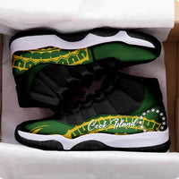Cook Islands J11 Sneakers Special Style - Green LT7 - Polynesian Pride