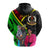 (JERRY) Vanuatu Hoodie Vanuatu Lauhala Polynesian LT4 Unisex Black - Polynesian Pride