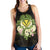 Hawaii Kanaka Maoli Women's Racerback Tank - Polynesian Gold Patterns Collection - Polynesian Pride