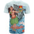 Kiribati T Shirt Polynesian Girls With Shark - Polynesian Pride