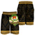 Kiribati Men's Shorts - Polynesian Gold Patterns Collection - Polynesian Pride