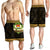Kiribati Men's Shorts - Polynesian Gold Patterns Collection - Polynesian Pride