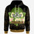 Kosrae State Hoodie Polynesian Gold Patterns Collection Unisex Black - Polynesian Pride