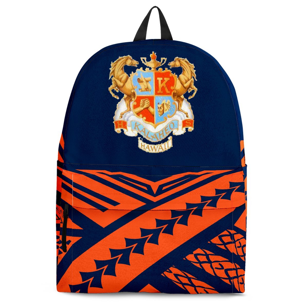 Hawaii - Kalaheo High Backpack AH Black - Polynesian Pride